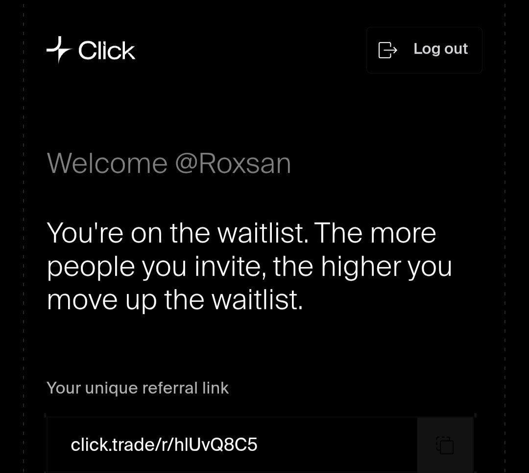 roxsanyt's tweet photo. @clickdottrade Waitlist 

Join Link: https://t.co/FcBN8B4hwq

Sing-Up With Google 
Click "Join Waitlist" https://t.co/RJvJHyUe2M