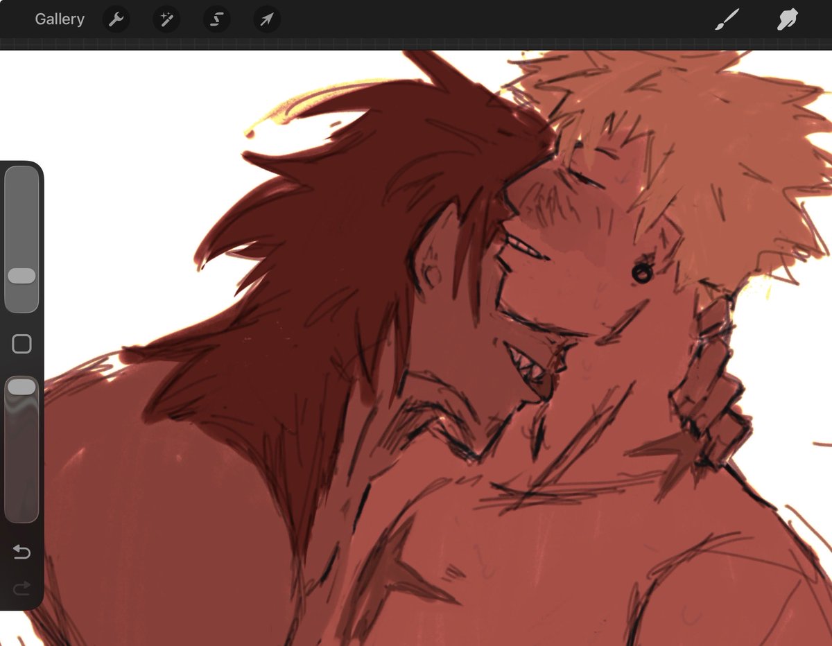 Astrlparty's tweet photo. My day three messy sketch third slide my apology 😛
#krbkweek2026
I think their villain names would be Tommy tough knuckles and Billy badass wtf is a ground zero #bnha #krbk https://t.co/vQYXyxoFMs