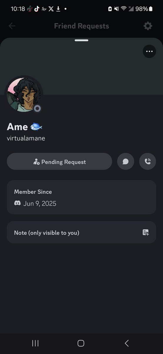 Rainwat4r's tweet photo. IM BEING IMPERSONATED!!!!!!!

THIS PERSON IS LARPING AS ME AND SCAMMING PEOPLE AND SAYING SHIT I WOULD NEVER SAY OR DO

PLEASE REPORT THIS ACCOUNT https://t.co/bLcamcAefM