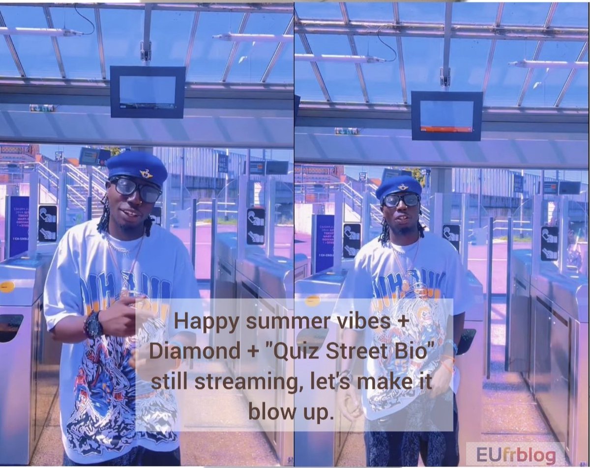 WiseMan28467292's tweet photo. Summer body? 😌  
Summer sound? DIAMOND 💎  
"QUIZ STREET BIO" still on repeat 🎧  
Stream now 👇  
#HappySummer #Diamond #QuizStreetBio #VibesOnly #Afrobeats https://t.co/aNgpP7VIrS