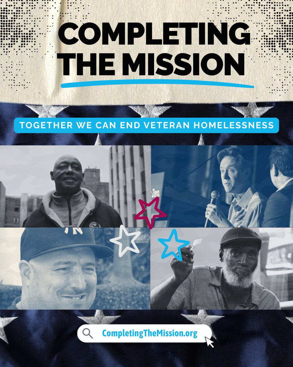 cmtysolutions's tweet photo. For years, communities across the country have been proving that veteran homelessness can be reduced. They did it by working together, moving veterans into housing faster, and making sure they had the support to stay there.

Now it's time to build on that momentum because the best way to honor those who served isn't just with words.

It's by making sure every veteran has a place to call home. Will you join us? #CompletingTheMission

🇺🇸 Join our mission: https://t.co/qoWS7Fz0gV