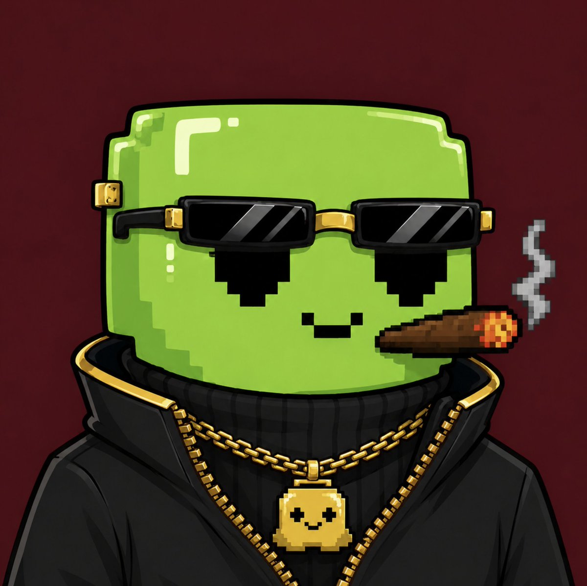 RobinhoodSlimes's tweet photo. @hoodrat_coin @vladtenev @RobinhoodCrypto destiny said 500 slimes. who am i to argue 🟢 https://t.co/tvMuHw4Ysj