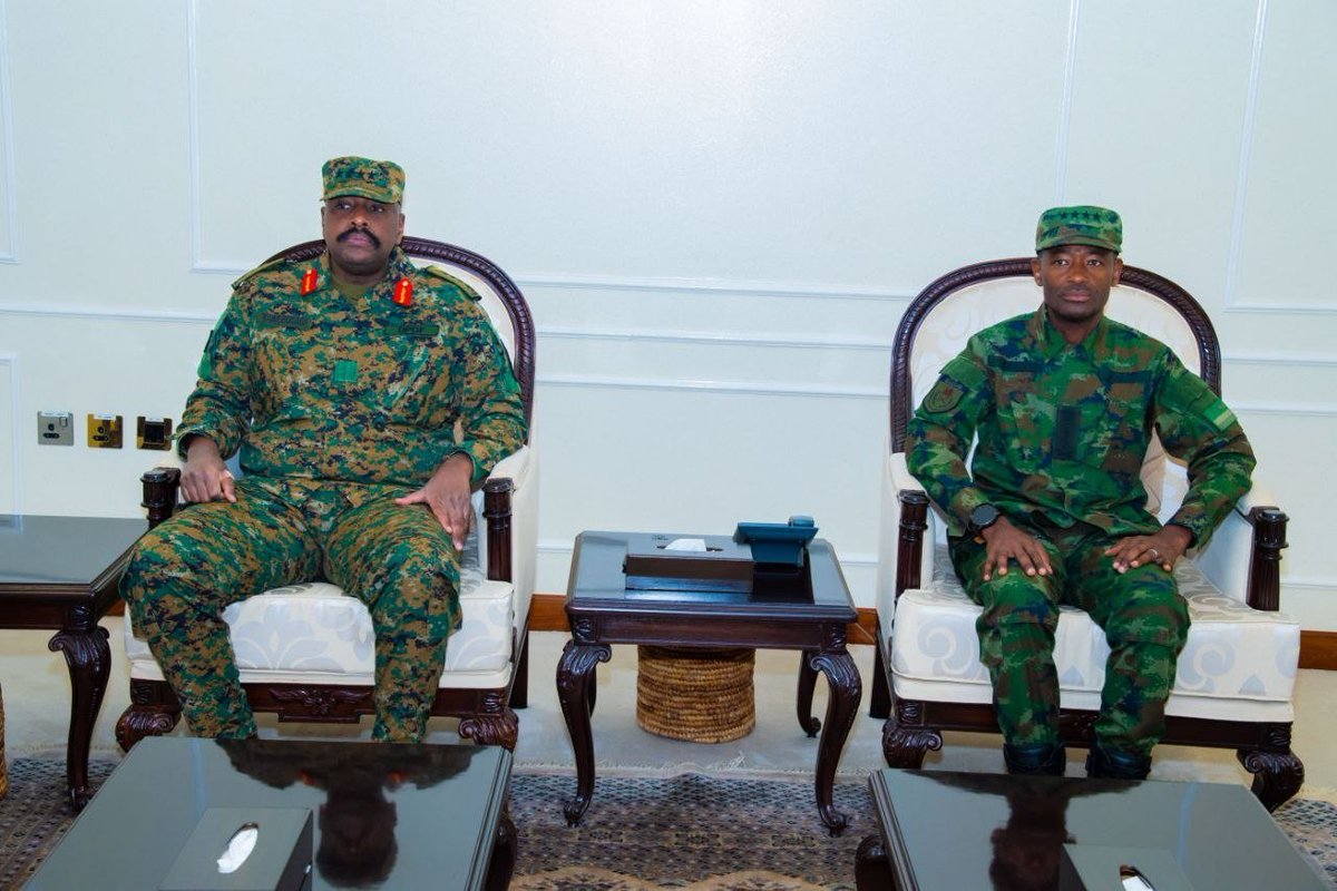NamaraDennisMP's tweet photo. There is one thing I admire about Gen @mkainerugaba;  he loves his country & all his heart is in Uganda. He is Not extravagant, not luxurious & Just simple & ever focused!

If many of you were privileged to be first sons as Gen MK is, you would be doing shopping in London, Paris, Dubai, New York etc, you would be flying first class to watch international football matches for Premier legue, World  cup etc. Just look into lifestyles of most first families in Africa,  you will see luxury & opulance! Did you know Timothy Weah, son of former Liberia President George Wear plays football for USA?

Look at Gen Muhoozi,  if he ever travels, he will either go to Rwanda, South Africa, Egypt or a few African countries.  Even then he may travel once or twice in a year. He is always wearing @MODVA_UPDF uniform or ordinary outfits just like his father H.E @KagutaMuseveni . These people are naturally gifted, all they do is for Uganda!