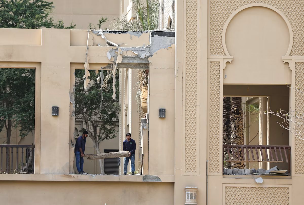 MarioNawfal's tweet photo. 🇦🇪🇮🇷 The country Iran hit hardest is the one now quietly reopening the door to it.

The UAE took nearly 3,000 missiles and drones, more than any U.S. ally in the region. They answered with the most hawkish stance in the Gulf. 

Then it flipped. Iranian flights are back at Dubai. Dhows are sailing to Iranian ports again. 20k Iranian residents are being let home.

But the same government is doubling down the other way: Israel's embassy in Abu Dhabi has doubled in size, Israeli defence firms are now based there permanently, and the U.S. just made it easier for the UAE to buy American weapons and AI chips as a war reward.

Détente with the enemy, deeper integration with the enemy's enemies. At the same time, on purpose. 

One Emirati put it like this: hawkishness was phase one, then we showed pragmatism. We don't stick to decisions; we fine-tune.

They're now talking about burying the oil pipelines and the AI data centres, and floating a canal to the Indian Ocean to escape Hormuz entirely.

Source: Financial Times / Writer: Oliver