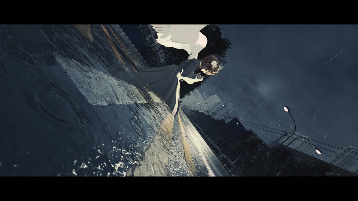 ettiy_mizinko_'s tweet photo. World: 骤雨 ⁄ Sudden Rain 
Created by: Pache1bel https://t.co/0zH05YVAvQ