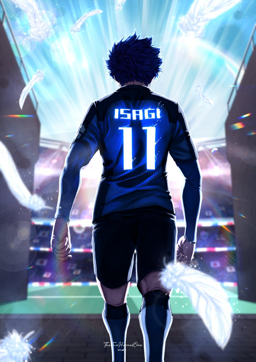 TheTwoHornedOne's tweet photo. ISAGI YOICHI #BLUELOCK https://t.co/RYYLQjDsLN