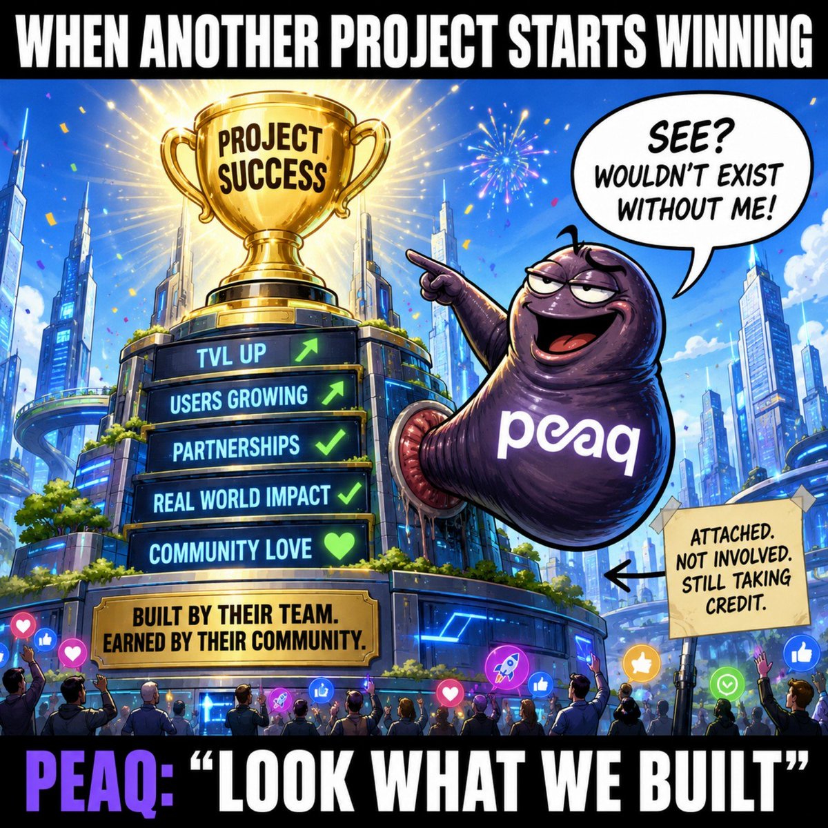 krestinpeace_'s tweet photo. Congratulations to @GEODNET on the growth and momentum. Real adoption deserves real recognition. 

And of course, @peaq has arrived just in time for the victory photo. I'm confident they are still cooking great things. 🐾 https://t.co/pvsC5tLRzh