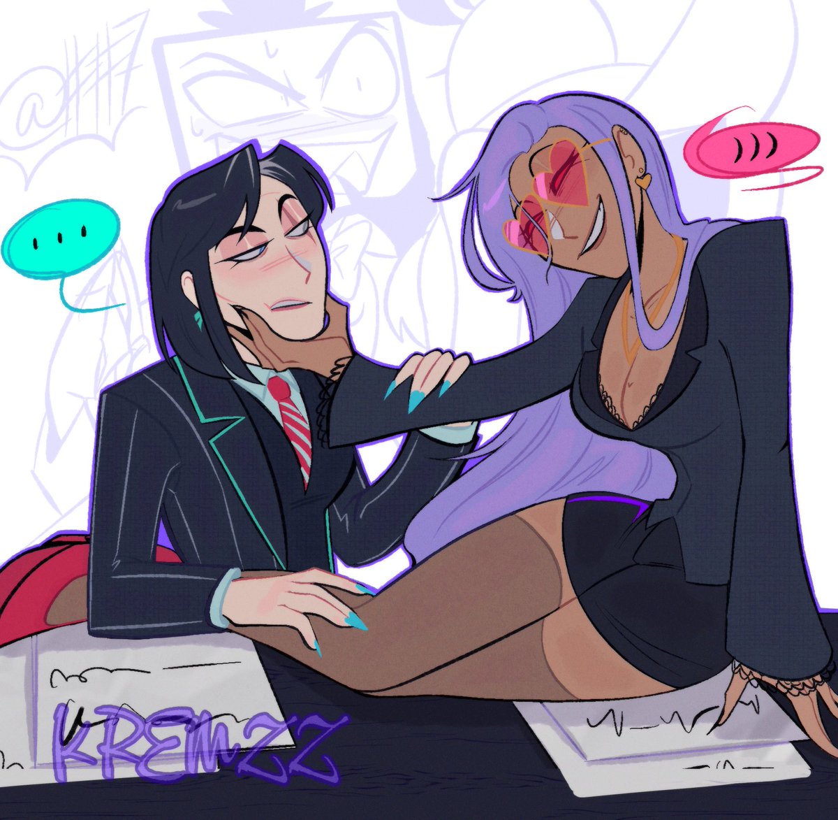 Kremzz_nya's tweet photo. Fem VoxVal 📺🦋

#hazbinhotel #VoxVal #StaticMoth https://t.co/84CGGvacR7