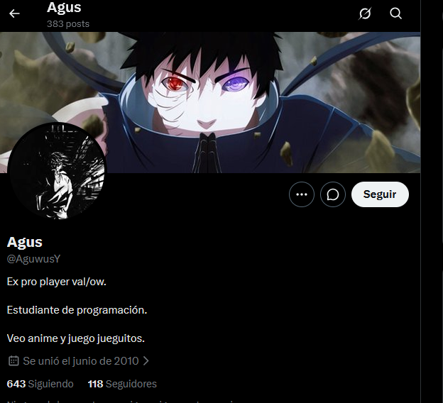 TheCuchix's tweet photo. @AguwusY @AguwusY  ¿Este eras vos? ¿No? Parece que el que tiene el muro con dibujitos ahora sos vos. https://t.co/d9AO0UIq3f