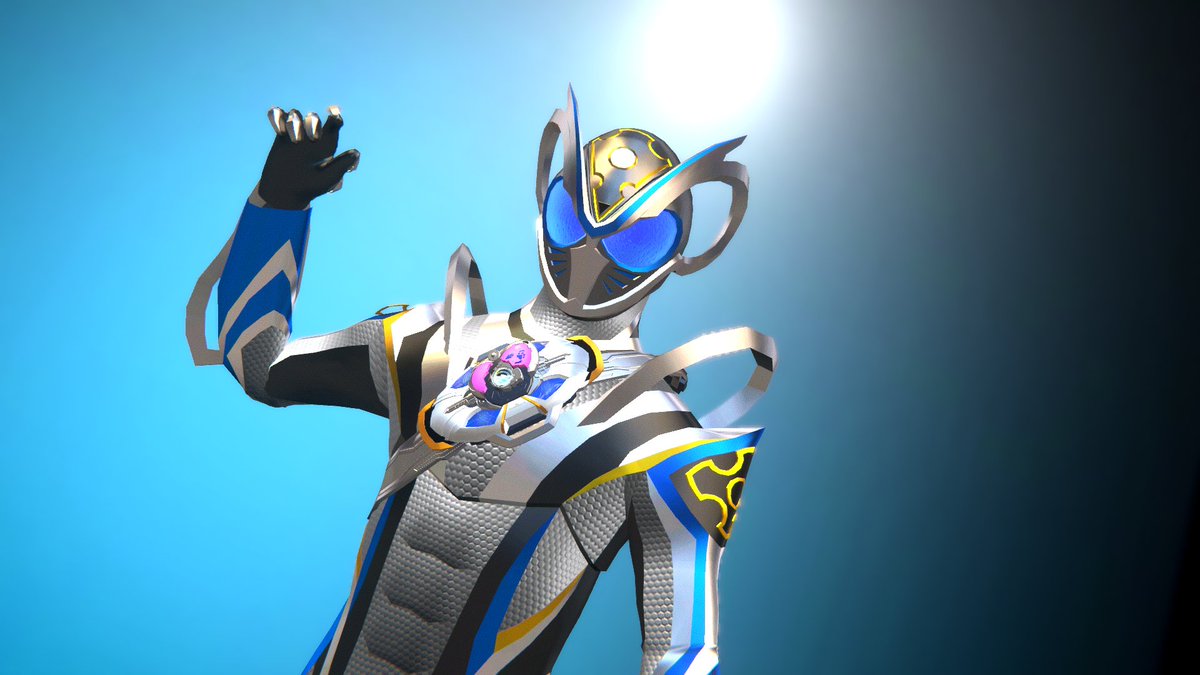 MobInfinity8's tweet photo. 仮面ライダーの神話が始まる。
#仮面ライダーマイス
#VRChat https://t.co/WapXCEQPlA