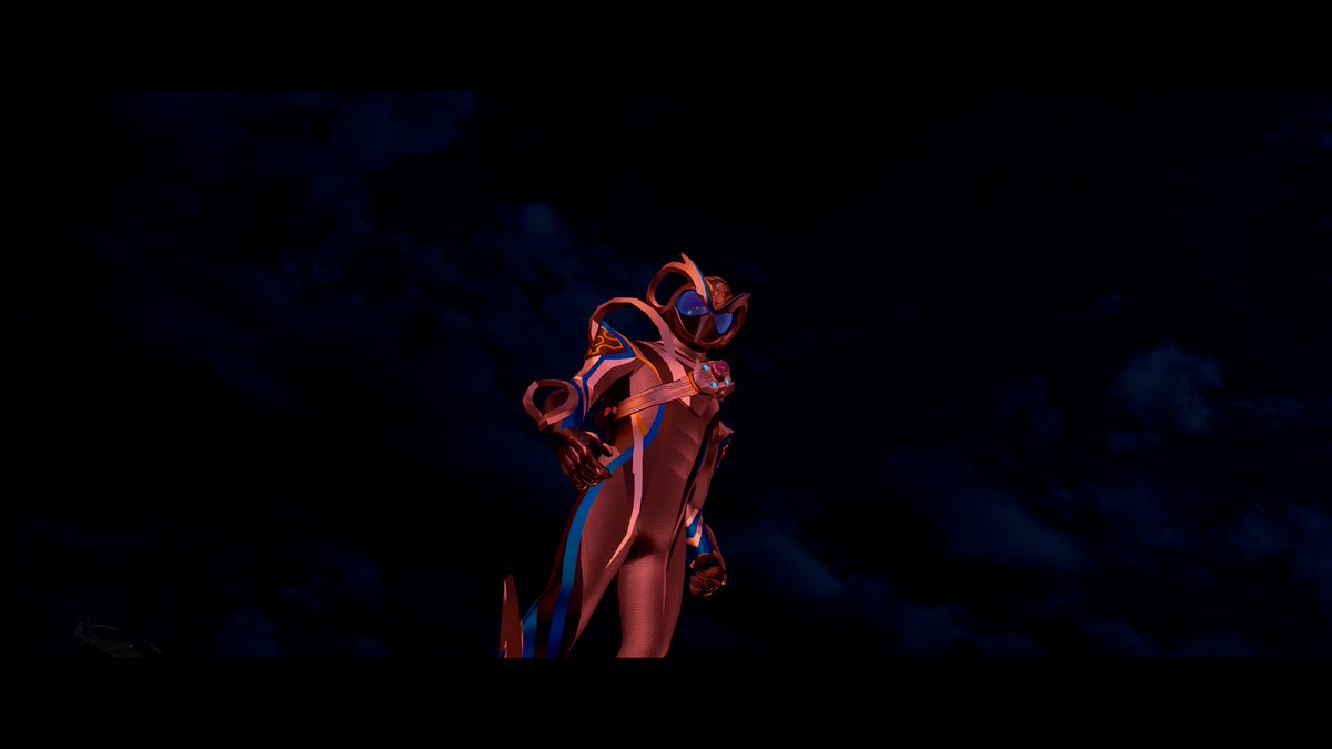 MobInfinity8's tweet photo. 仮面ライダーの神話が始まる。
#仮面ライダーマイス
#VRChat https://t.co/WapXCEQPlA
