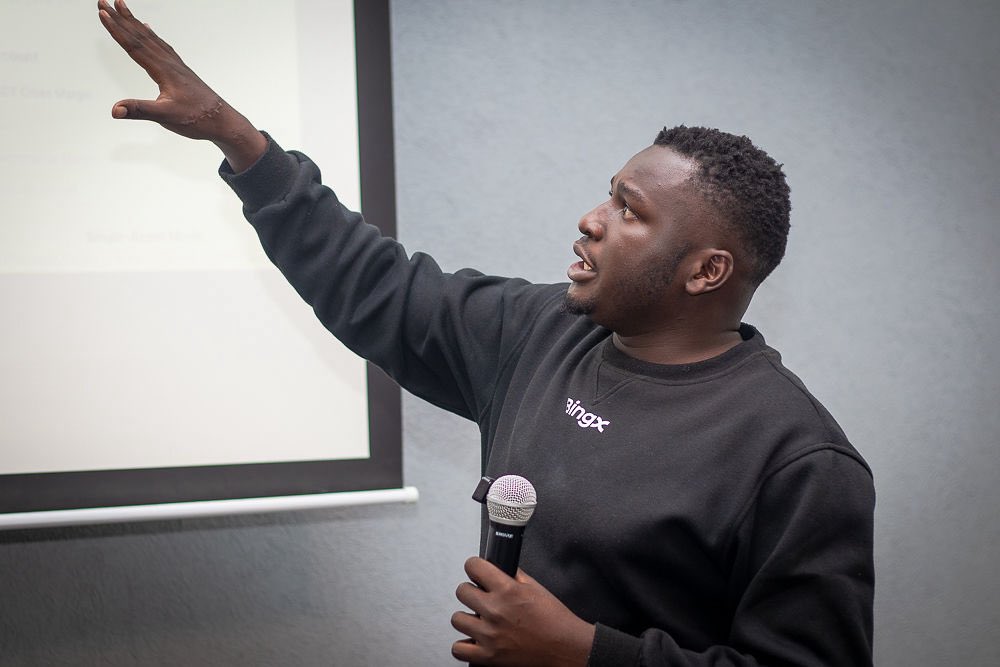 Cheriz_wilfred's tweet photo. Kenya showed up. 🇰🇪🔥

Proud to have hosted #BingXKenyaConnect2026, bringing together 60+ KOLs for an afternoon of learning, networking, and real conversations about the future of crypto.

We covered:
📈 P2P Trading
📊 Spot Trading
⚡ Futures Trading
🚀 How KOLs can grow their communities and increase trading volume through education and value driven engagement.

The biggest alpha isn’t just finding the next trade. It’s building strong communities, sharing knowledge, and creating long term value.

A big thank you to everyone who attended and made the event a success. Special thanks to @BingXOfficial and @Africa_BingX for the opportunity to empower the Kenyan crypto community.

Onwards and upwards. This is only the beginning. 💙🚀

#BingX #BingXAfrica #Bitcoin #Crypto #Web3 #Trading #Futures #P2P #SpotTrading #KOL #CryptoCommunity #Bullish #WAGMI #BuildTogether #Kenya 🇰🇪