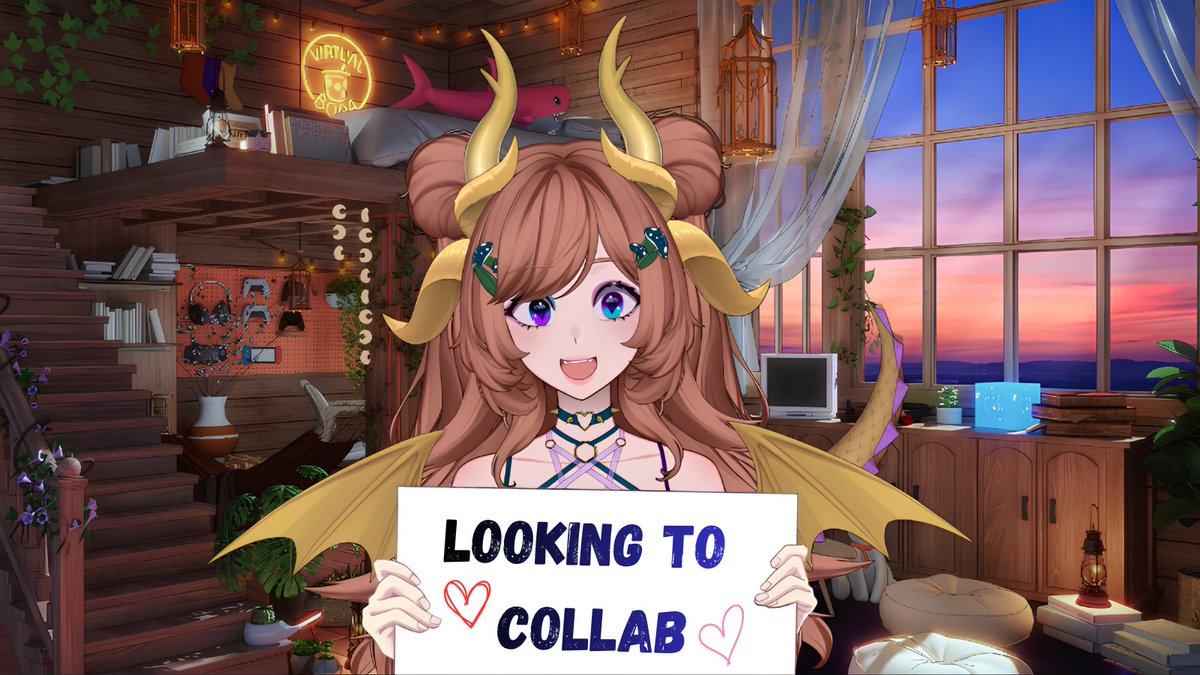 Raichelpop_VT's tweet photo. Hi I'm going to be bold! This cozy dragon is looking to collab with some folks. Comment below if you're interested and we can chat and see if we vibe ^_^

I typically play cozy games or friend slop so if you're looking for someone to join in some shenanigans say hi!

I plan to start doing 1 collab a month 🧡