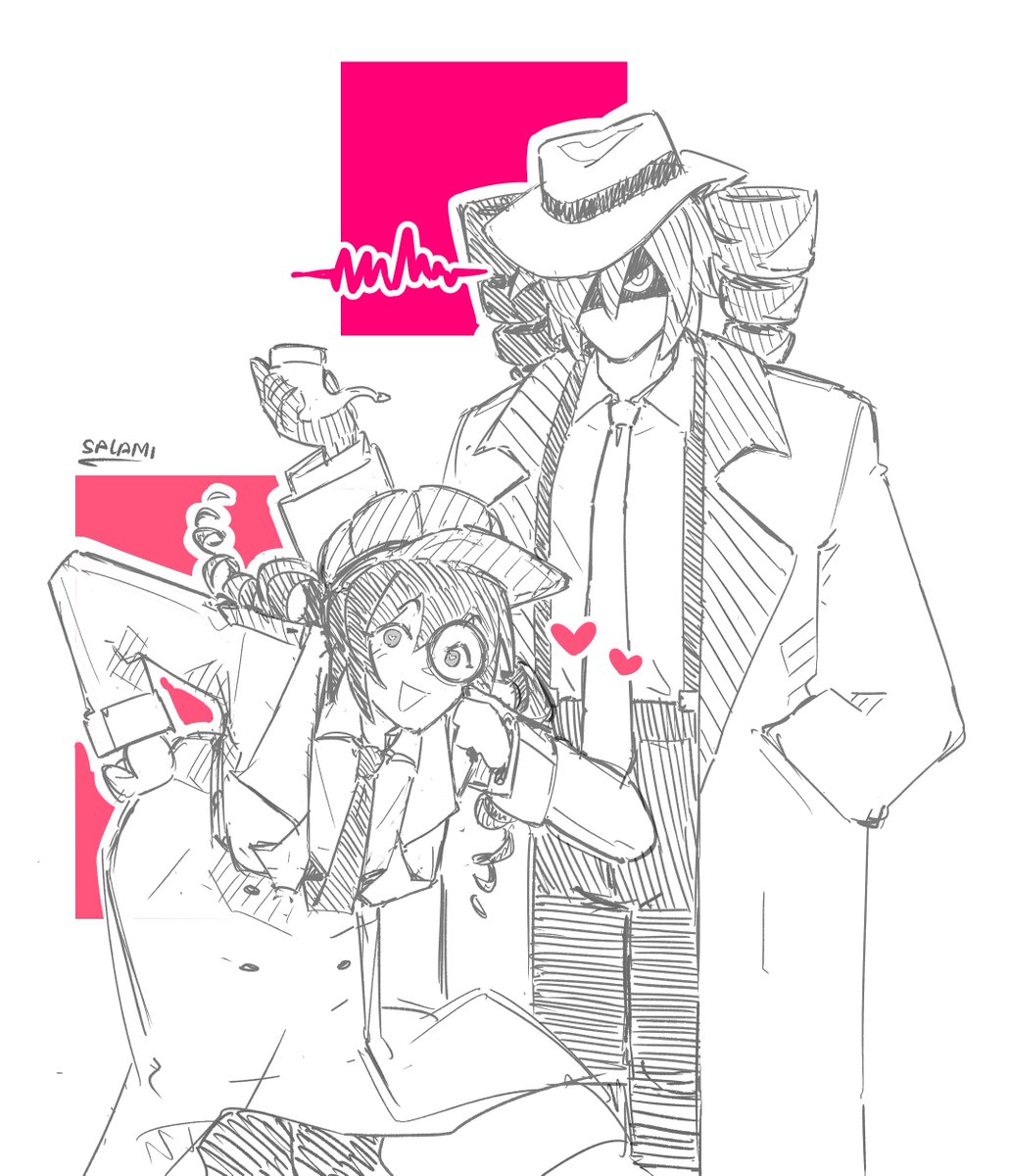 Salamistuff's tweet photo. If i had a nickel for every teto song featuring MonochroMenace where she is depicted as an obsessive detective i would have 2 nickels
#MonochroMenace_FA https://t.co/Y1FAR1DSHb