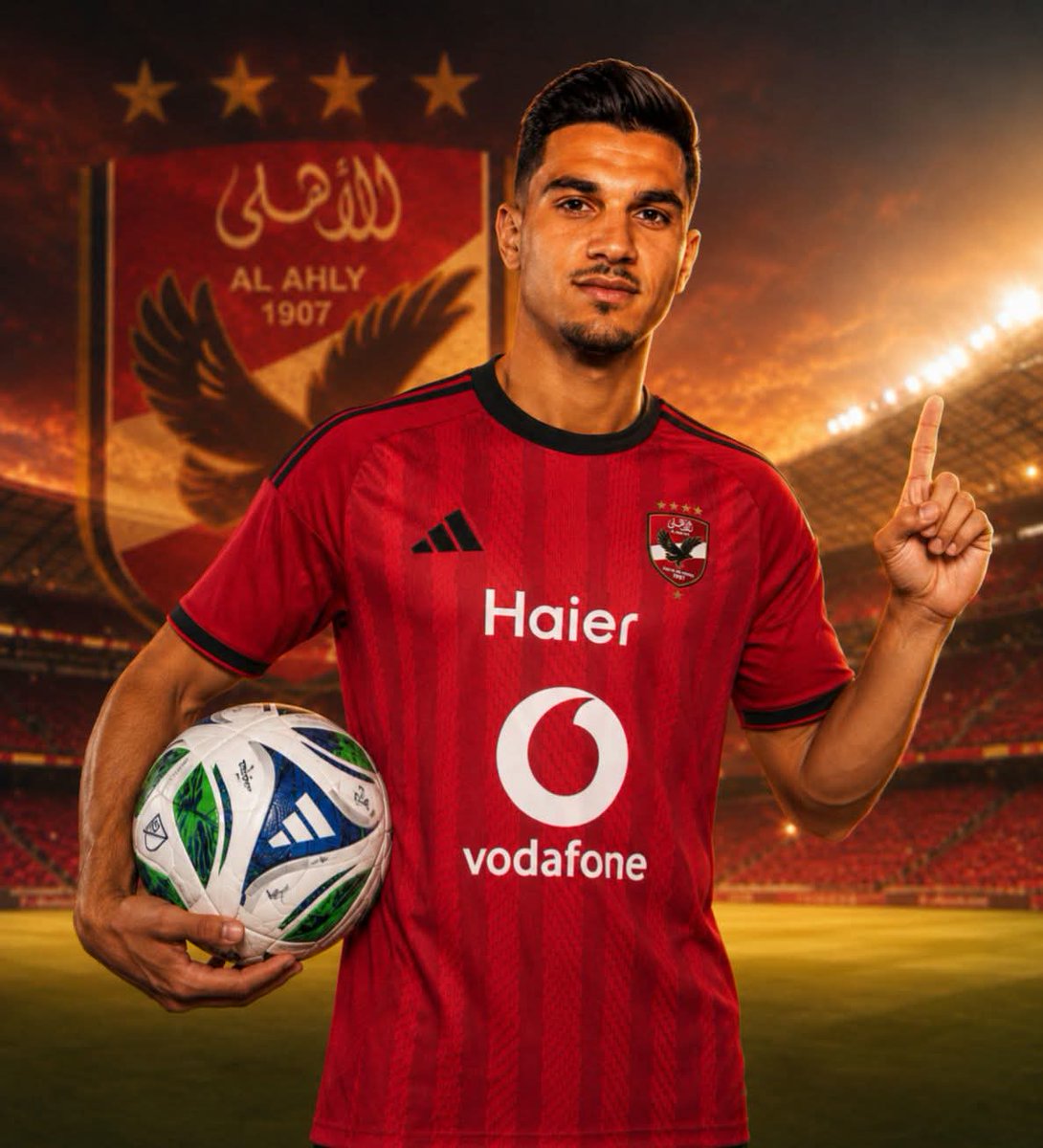 BAKRAR9's tweet photo. I am proud to join the greatest and biggest club in the Middle East—the Club of the Century in Africa. ❤️🦅 https://t.co/G5mwvCVgfR