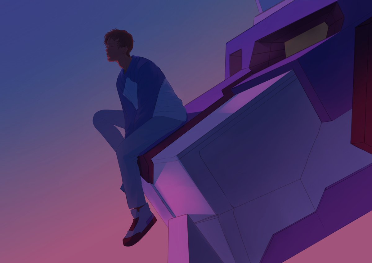 Absolute_ZERRRO's tweet photo. Late birthday post for our fave lil shark!🦈💙

#voltron  #lancemcclain #lance https://t.co/rzpd0hycpC