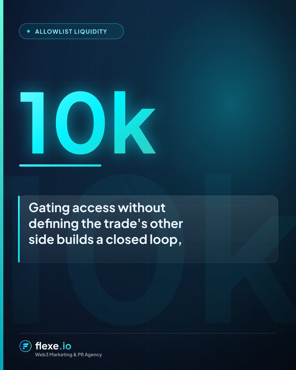 Flexe_io's tweet photo. Allowlisting 10k wallets and forcing everyone else into reduce-only doesn't create exclusivity, it creates a closed loop. Hyperliquid's testnet stars feature does exactly this, unproven so far. Reply CHECKLIST for the 12-point launch narrative checklist. https://t.co/X4aLoB6nrJ
