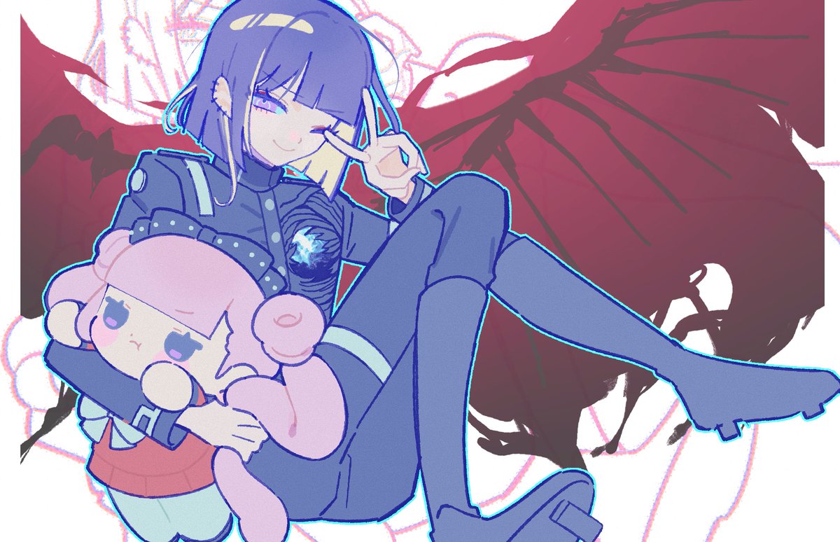 _O_00000's tweet photo. 九十九兄妹絵 https://t.co/GgAHJzP1mT