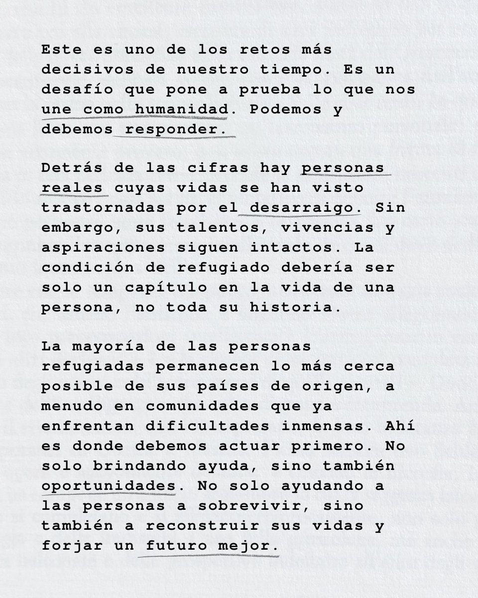 ACNUR_es's tweet photo. Hace 75 años, el mundo se comprometió a proteger a las personas forzadas a huir de la guerra, la violencia y la persecución.

Hoy, 75 voces se solidarizan con ese compromiso.

Se han sumado a una coalición que reafirma La Promesa de la Convención sobre los Refugiados. https://t.co/RF4zFa81dE