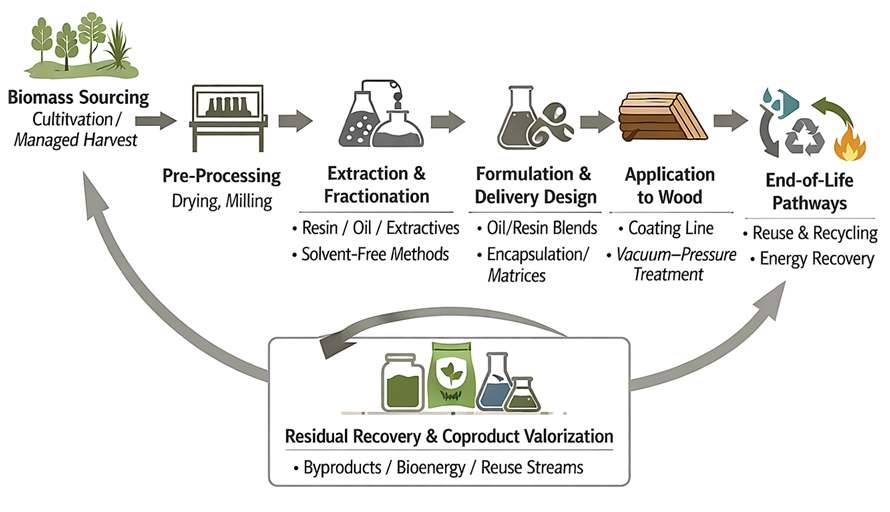 BioResJournal's tweet photo. Desert-shrub terpenoids as multifunctional, low-tox. wood protectants w/ antimicrobial/insecticidal/hydrophobic/ &amp; UV-protective properties; these plant-derived compounds could advance durable wood products &amp; circular bioresource innovation.
https://t.co/6mBA6o14oa
#BioResJournal https://t.co/hoIDzBqgT2