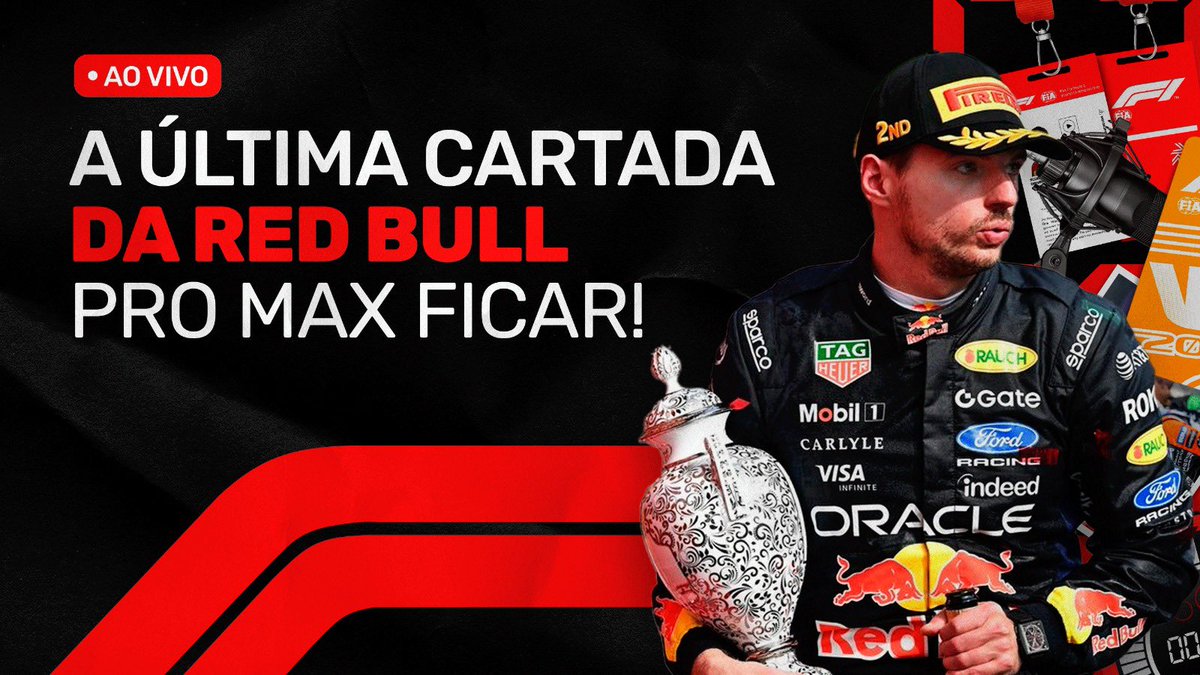cronometrozero's tweet photo. A RED BULL QUER ACABAR COM A CLÁUSULA DE SAÍDA DO MAX!

Pois é, até eles tão cansados dessa novela 😅 Mas será que finalmente vão resolver? Bora pra live falar sobre isso!

https://t.co/Jw4wJdAOyU https://t.co/Sdhrn6rt9H