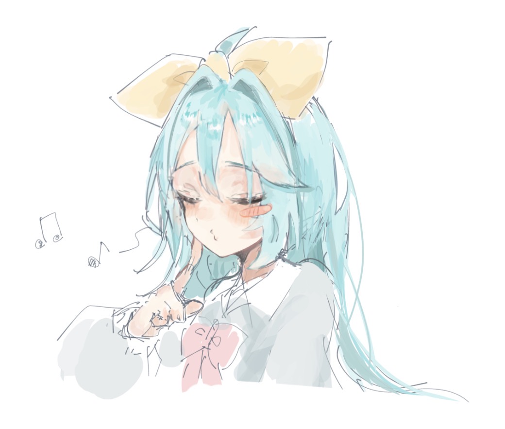yomogimogi815's tweet photo. 口笛😙
#秋葵高校美術部 https://t.co/wCiOMgYHWX