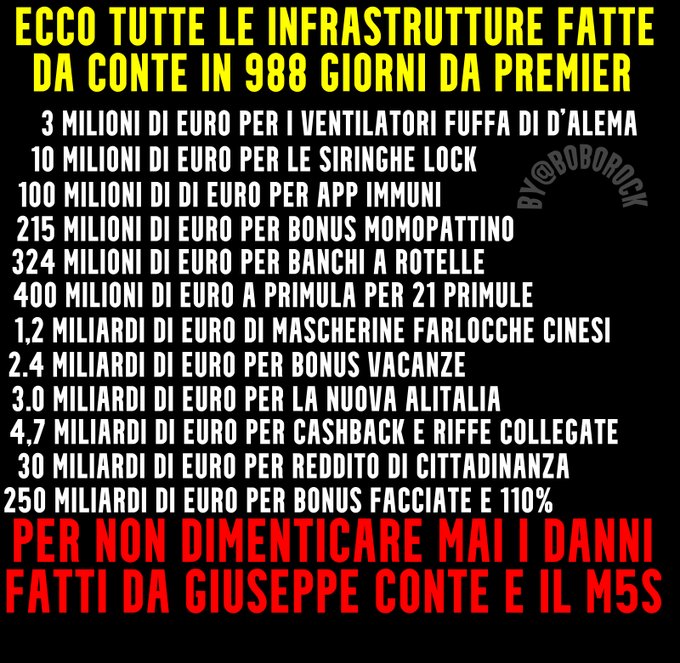 ShelbyGT500__'s tweet photo. @GiuseppeConteIT Ancora parli? #vergognati https://t.co/dUlsM4Zu09