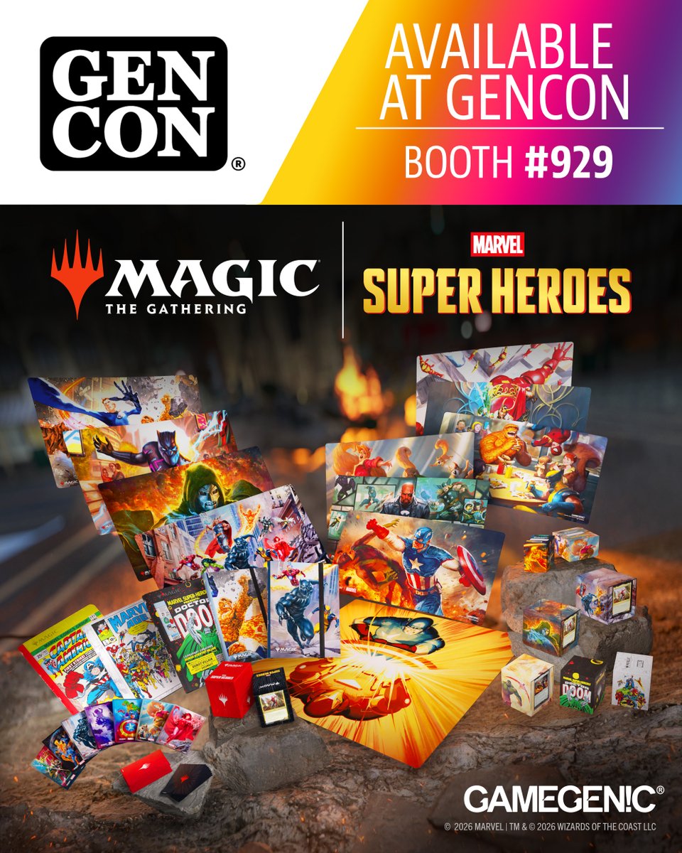 Gamegenic_'s tweet photo. Heading to Gen Con this week? So are we!

Here's a peek at the ingenious accessories we'll be bringing along; what's making your shopping list?

#GenCon26 https://t.co/ApMieeudsd