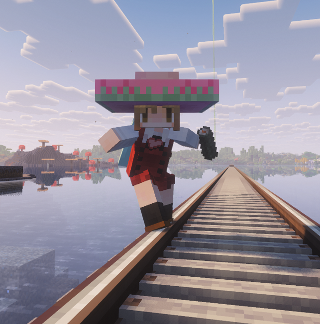 GusharOnline's tweet photo. Yunocchi has discovered how to grind rails https://t.co/I5bOHVGJYe