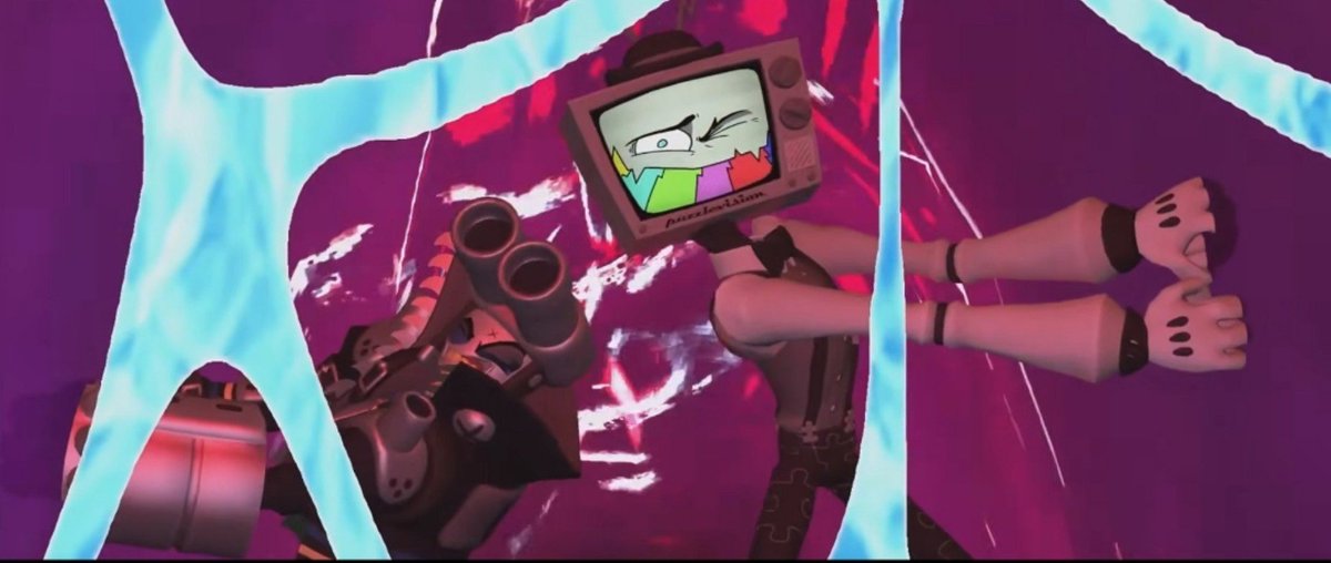SP1RALST4R's tweet photo. also i think that smg4 and zam have a thing on putting gunshow with this blueish-purple color. can this be the official fan color for them?
#gunshow #smg4 #CallingAllVillains https://t.co/mTPAcXv79b