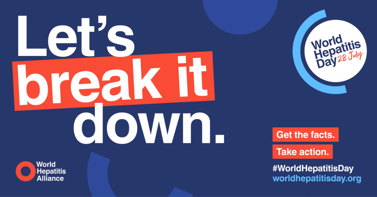 IBMScience's tweet photo. Today is #WorldHepatitisDay. This year’s Global theme is ‘Let’s Break It Down,’ calling on us all to break down the barriers that hold us back from a hepatitis-free world. 

One of the key goals of this year's campaign is to end hepatitis stigma and ensure no one is left behind.

The UK government has committed to eliminating viral hepatitis as a public health threat by 2030
Biomedical scientists will play a key role in these efforts through testing and screening programs.

We have effective and affordable treatments, and a proven vaccine for hepatitis B. We already have everything we need to eliminate it.

Find out more about World Hepatitis Day here: https://t.co/rgTRkxsgpS