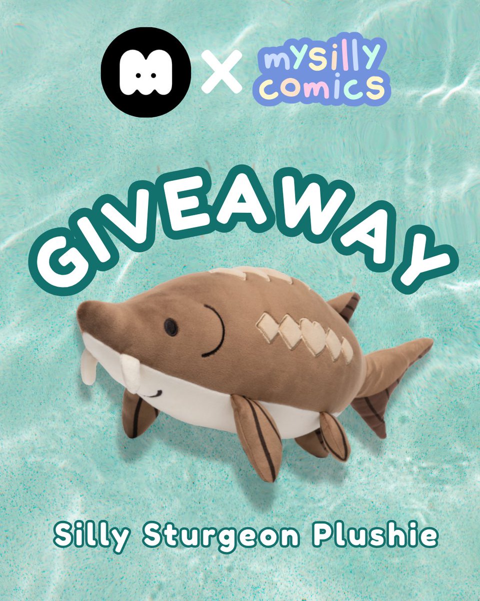 mysillycomics's tweet photo. Hi! Makeship and I are hosting a Giveaway for a Silly Sturgeon Plush!

How to enter:
1. Follow @makeship and me, @mysillycomics
2. Comment on this post with your favorite fish!

Giveaway ends on 7/30. The winner is randomly selected and will be contacted via DM by me. Good luck! https://t.co/kCtf3MOLoz