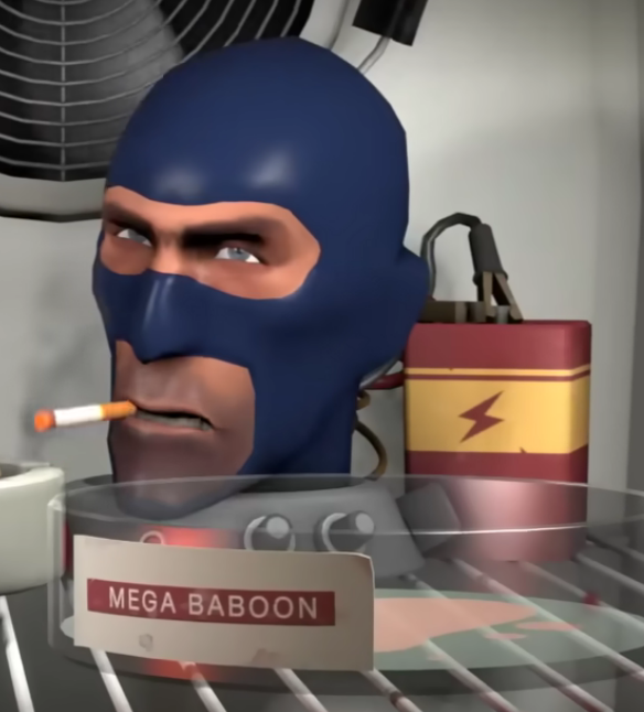 NCabbyy's tweet photo. I JUST REALIZED THAT THE BLU SPY HEAD WAS SMOKING THE RED SPY CIGARETTE https://t.co/PdAGcAZRAd