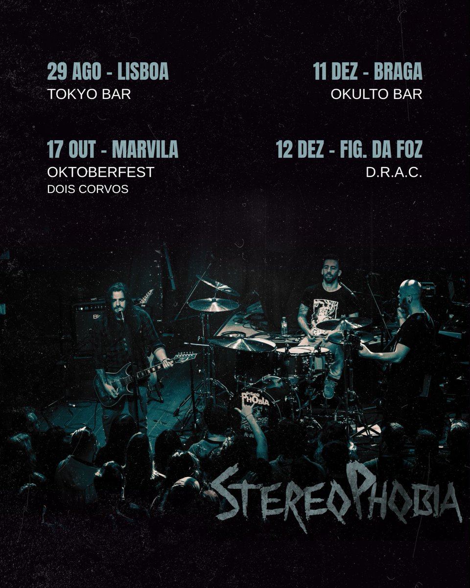 _Stereophobia's tweet photo. Last section of dates for our "Choke On This" Tour on 2026. More to TBA - Upcoming news soon for the new album - Thank you all so much for all the love and support. See you soon!

@EclipseRecords https://t.co/P5QIAtIO1E