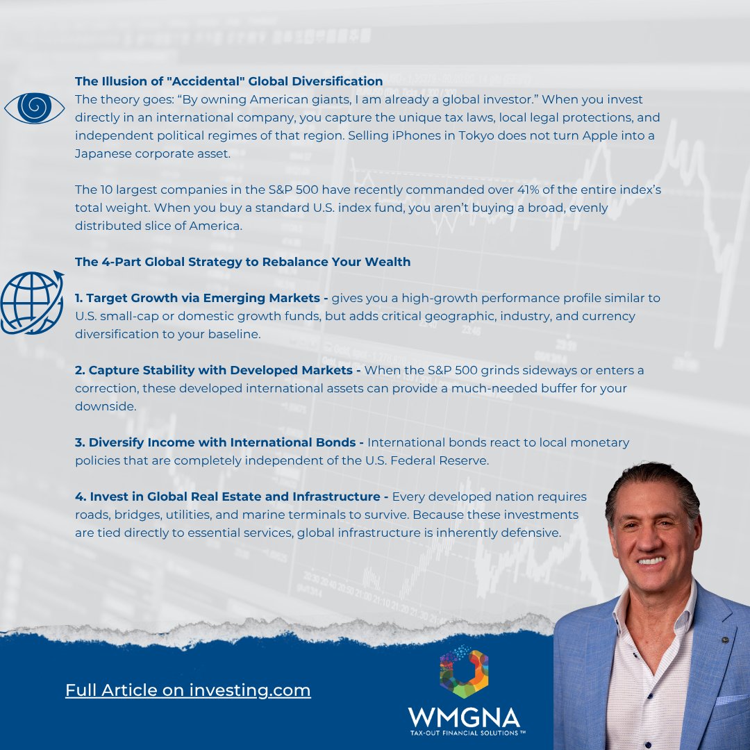 WMGNA's tweet photo. "I own Apple, Microsoft, and Coca-Cola. They're global companies, so I'm already internationally diversified."

On @Investingcom, Dan Friedman shares four practical ways investors can build a more globally diversified portfolio. https://t.co/WdMWj7cSYJ https://t.co/H7Lk9UTByP