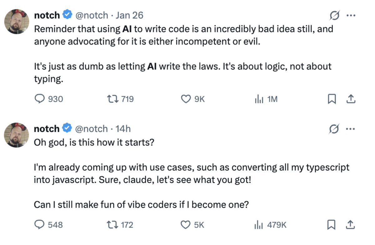 How it started vs. how it's going