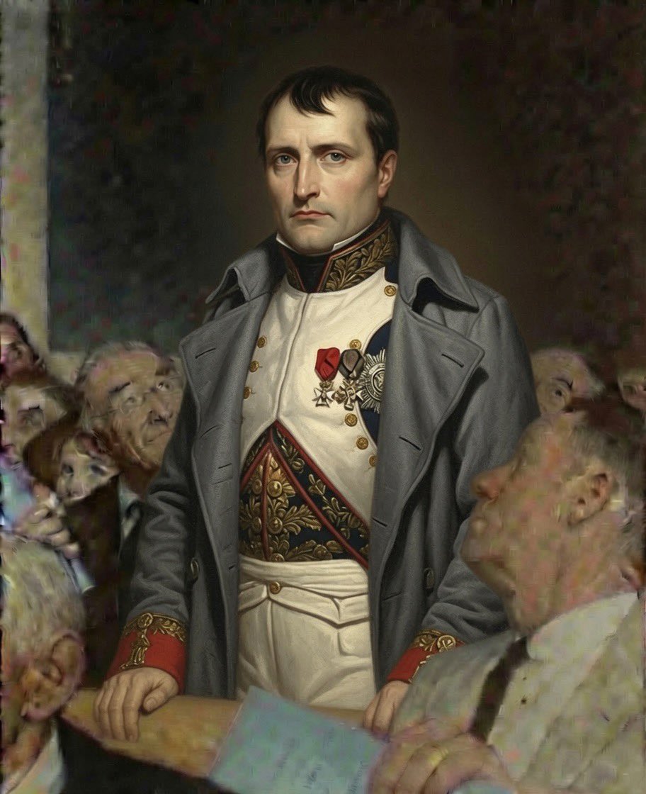 BryceMLipscomb's tweet photo. “I do not want the Jewish population to increase because of the discreditable practices of many of them.”
-Napoleon Bonaparte https://t.co/mUX1M2fZik