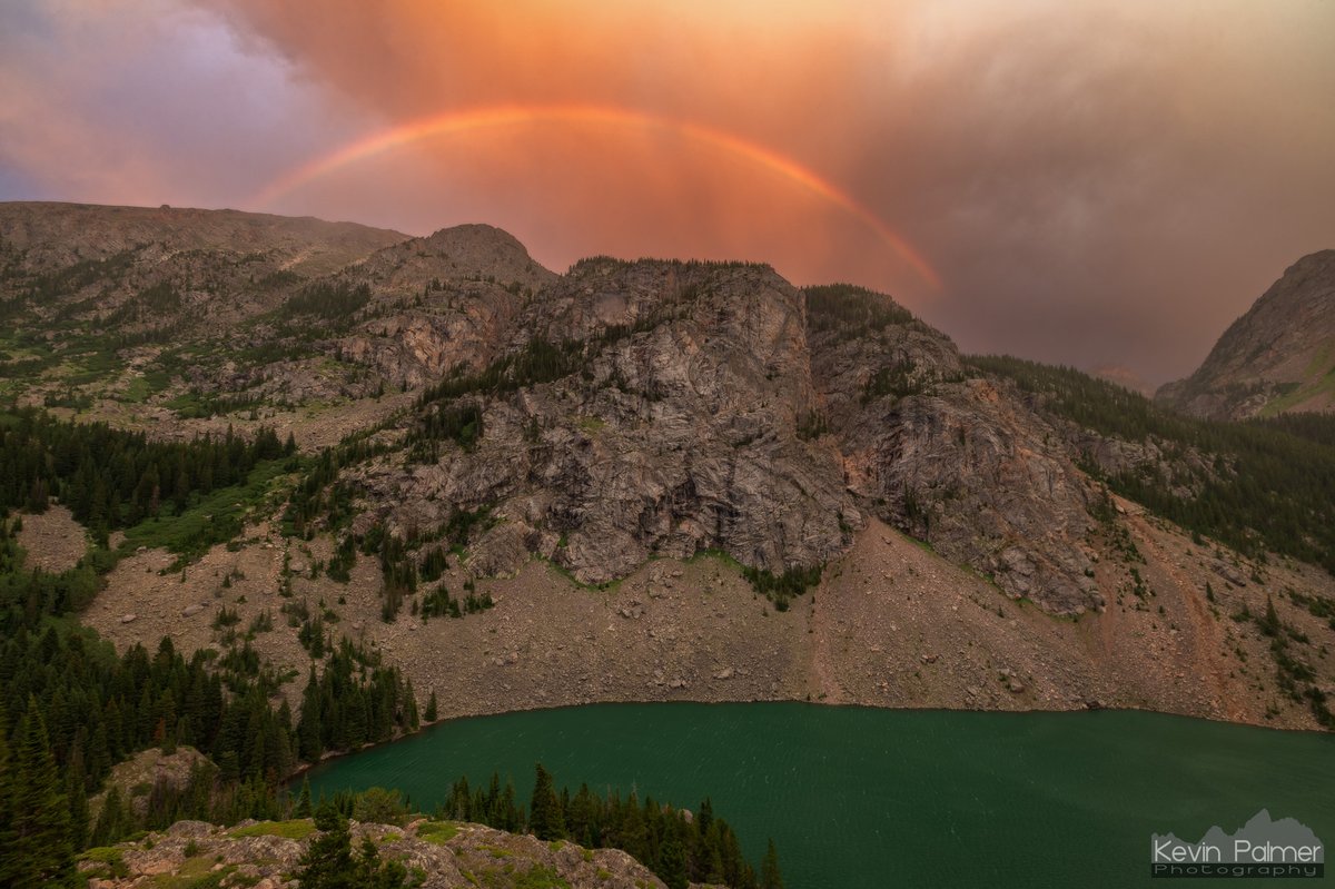 krp234's tweet photo. Hiked 16 miles to Rainbow Lake and I didn't even see a-oh wait actually I did https://t.co/xPYPOYnAD7