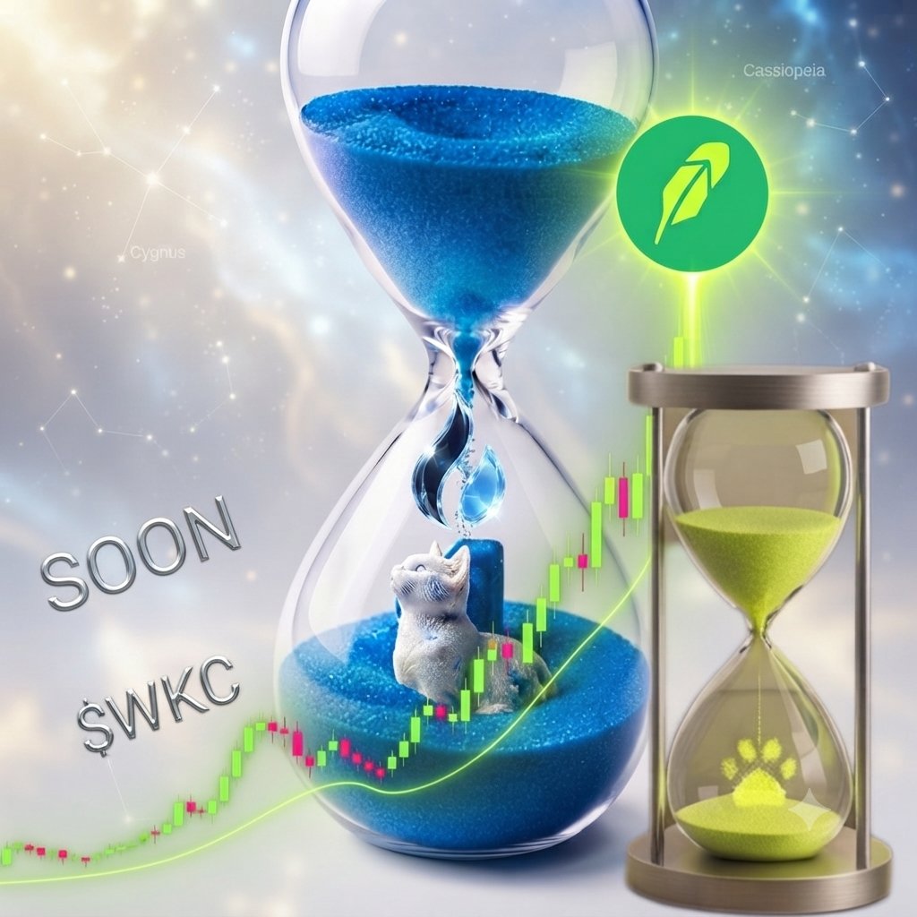 Jasmine70970's tweet photo. 🚨 Huge Alpha!Rumors heating up

 Is $WKC heading to @RobinhoodApp &amp; @HTX_Global soon?

​The White Cat is stepping into the big leagues! 🐾🚀

​$WKC Army, where do we strike first?
👉 Robinhood or HTX?

​❤️ Like &amp; 🔁 RT if you're riding this wave!
 Follow for breaking updates https://t.co/XILzjmWmYE