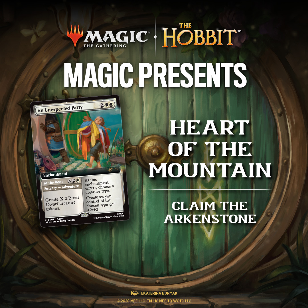 DwarfDoom's tweet photo. Get ready for an epic showdown at Magic Presents: Heart of the Mountain Commander event on September 5th at 6:00pm! 🃏 Join us for fun games, awesome prizes, and the chance to rule the mountain! #MagicTheGathering #Commander #HeartOfTheMountain 🏔️🎉 https://t.co/HjpGfmyBr4
