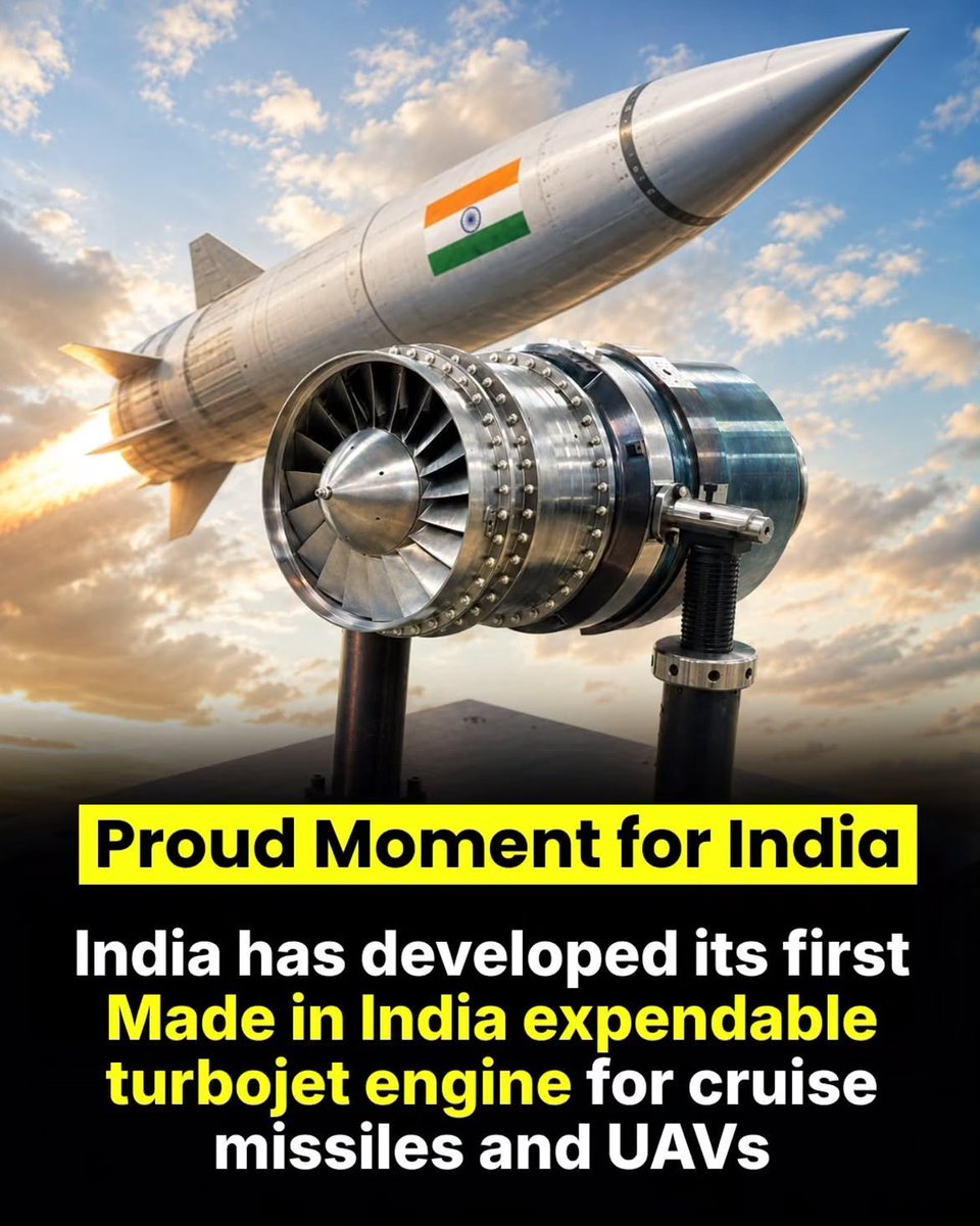 Motabhaigujratw's tweet photo. खासगी कंपनीने हे #Expendable इंजिन बनविले. #Expendable इंजिन म्हणजे हे इंजिन एकदाच चालते आणि ते क्षेपणास्त्राच्या पोटात बसते आणि आपले लक्ष्य बरोबर साधते.
आणि ते परत येत नसते.
जगाला दोन्ही भारत दिसले पाहिजेत.
एक भारत प्रश्न विचारणारा आणि दुसरा उत्तर देणारा.या गोष्टीची नोंद घ्यावी. https://t.co/Xq6iywmWyV