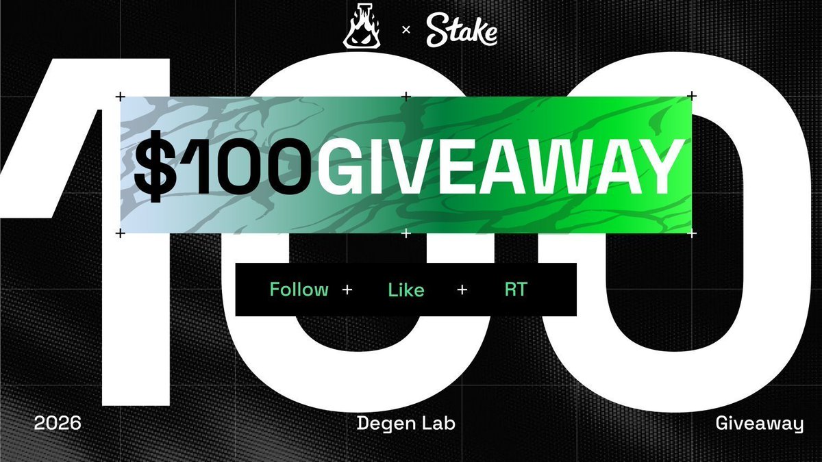 degen_lab's tweet photo. $25×4… feeling generous today. Let’s go

▫️ Follow @degen_lab
▫️ Like + Repost and tag a friends
▫️ Drop your @Stake username in the comments

🎲 Rolling in 72 hours https://t.co/ONmUo2BHVl