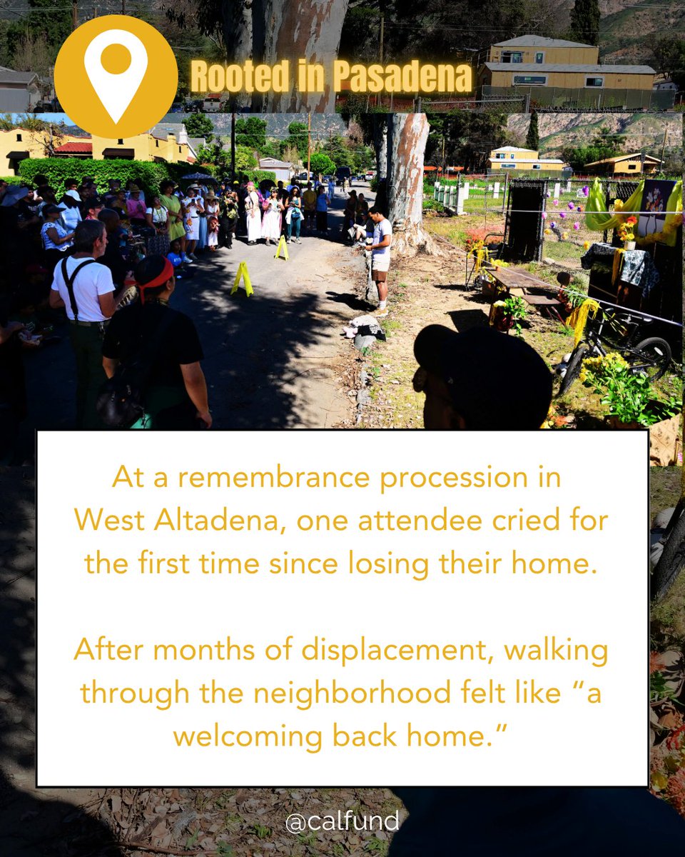calfund's tweet photo. Hands in the Soil is creating space for an essential part of wildfire recovery: grieving, reconnecting and healing together.

Read the full story: https://t.co/qPR8n7FY0x https://t.co/qyoDjVXY20