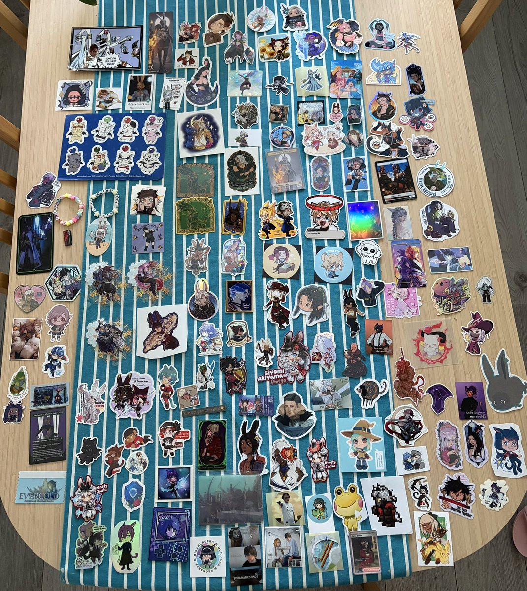 sealfaerer's tweet photo. here are all the wonderful stickers i was able to collect from #fanfestwolexchange✨thank you all so much 🥹 it was so lovely to meet you in person!!

#ffxiv #ffxivfanfest #fanfest https://t.co/DeH9bVuGhS