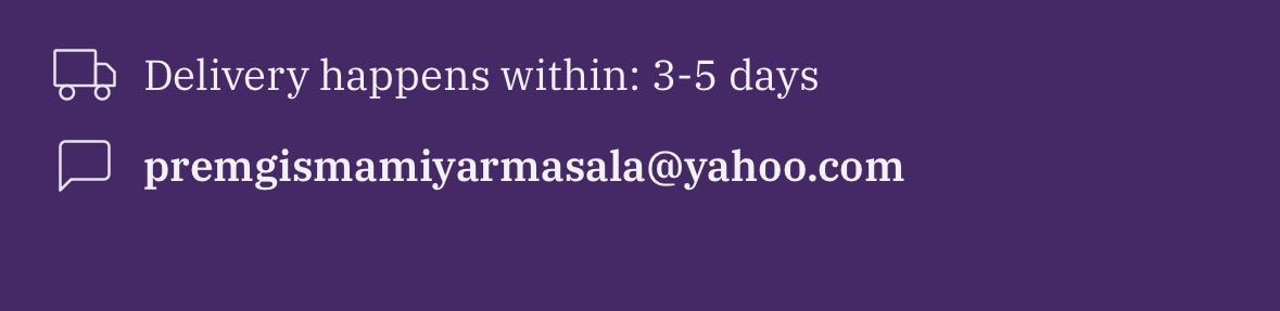 PavanThala7's tweet photo. @Premgiamaren still using https://t.co/xFUrQvqh8w change to sales@premgismamiyarmasala.com https://t.co/M0EghlIppI