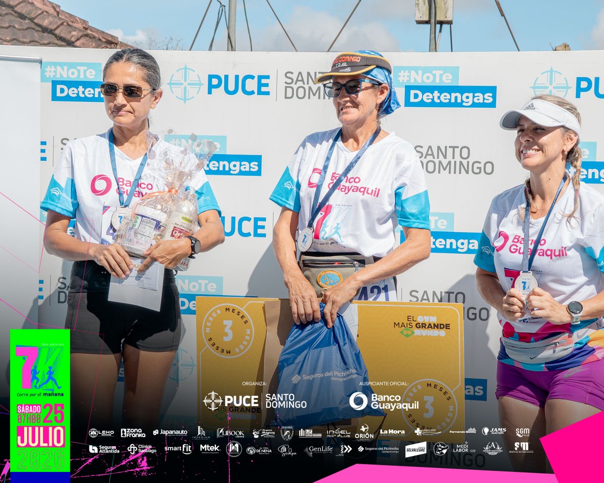 PUCE_StoDgo's tweet photo. #Carrera7K #PUCESD "Corre por el mañana" 2° edición.
🏅Con esfuerzo, disciplina y determinación, nuestros participantes demostraron que cada kilómetro recorrido valió la pena.
💙 Gracias por ser parte de esta iniciativa con propósito. Su entusiasmo hizo de esta segunda edición un verdadero éxito.
Más 📸: https://t.co/zBsJpglU00
#Carrera7K #PUCESD #CorrePorElMañana #31AñosPUCESD #AlumniRed #2°Edición #Runners #PUCESantoDomingo