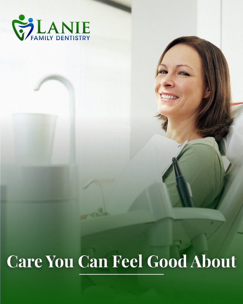 LanieDentistry's tweet photo. Trust is earned through consistent, thoughtful care. We are committed to creating an environment where patients feel heard, respected, and supported throughout their dental journey. Discover more at https://t.co/KmDL9ofGe5. https://t.co/SuUYuI23TK
