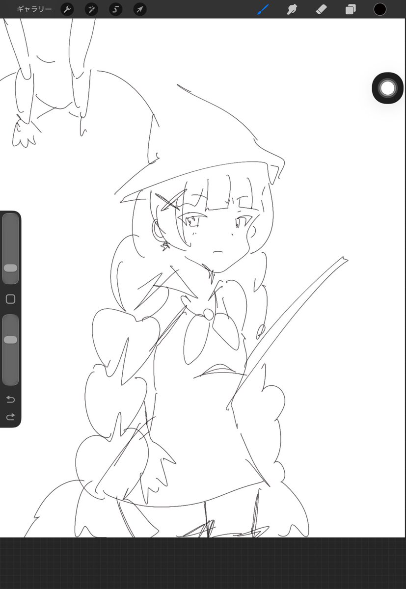 runnnnka's tweet photo. アタリ描かない方が描きやすいかもしれない https://t.co/ihVao4YIkm