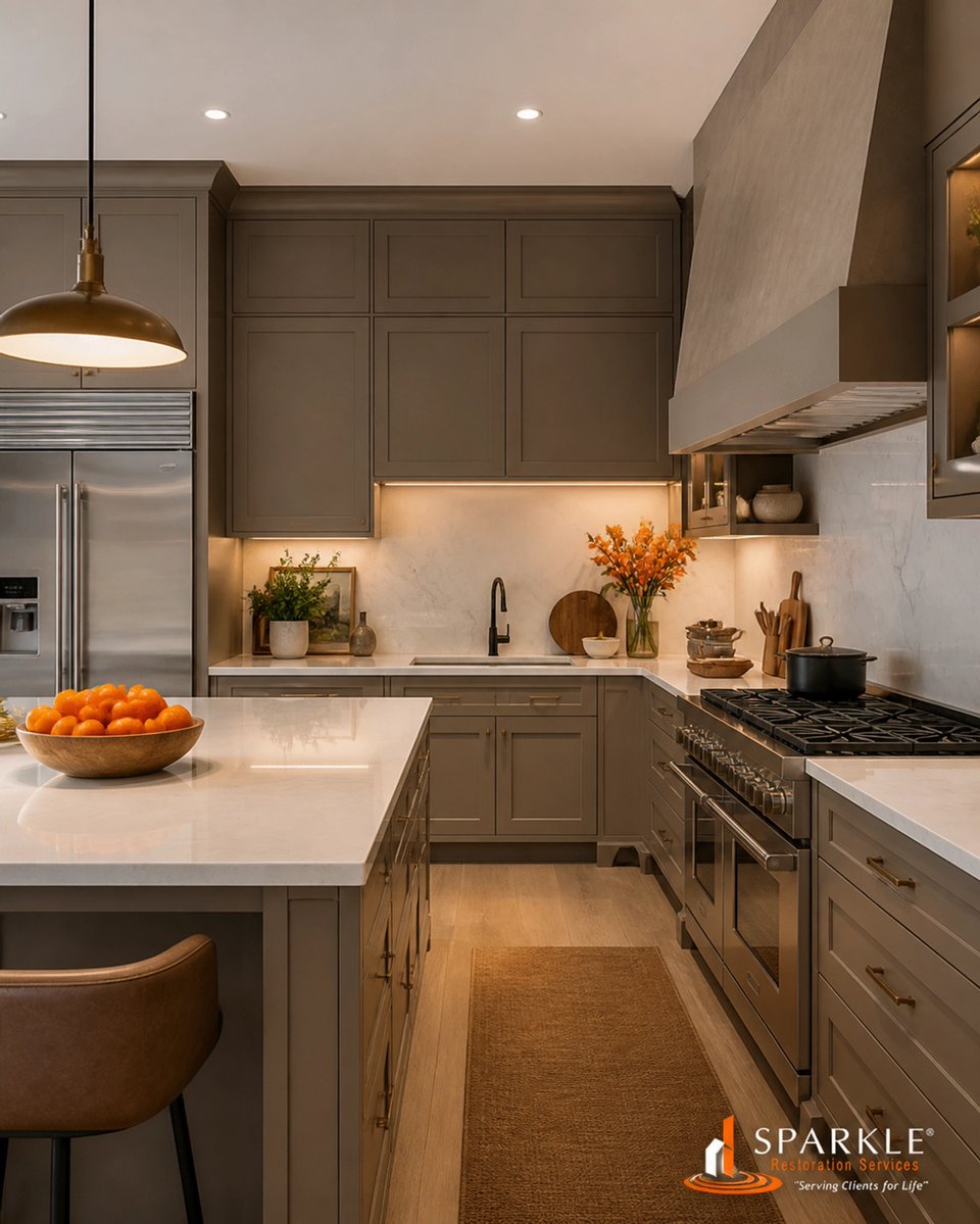 daisycherry50's tweet photo. Out with white! 🐚 SoCal is trading coastal cool for earthy 'Mushroom'; the new luxury look. ✨

• Cozy &amp; chic
• Timeless warmth

Are you Team Classic White or Earthy Mushroom? 🍄

#SoCalRemodel #HomeDesign #MushroomTones #Sparkle https://t.co/M23rDFaRNv
