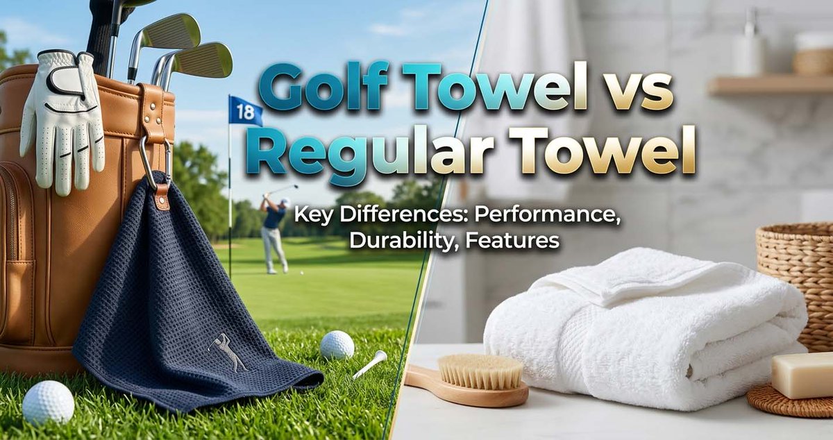 mdraselkhantaj's tweet photo. Golf Towel vs Regular Towel | Do You *Really* Need a Special One? (Plus 2 Top Picks)
#GolfTowel #RegularTowel #Golfdeft #Towelidea https://t.co/BLesGz5HKn